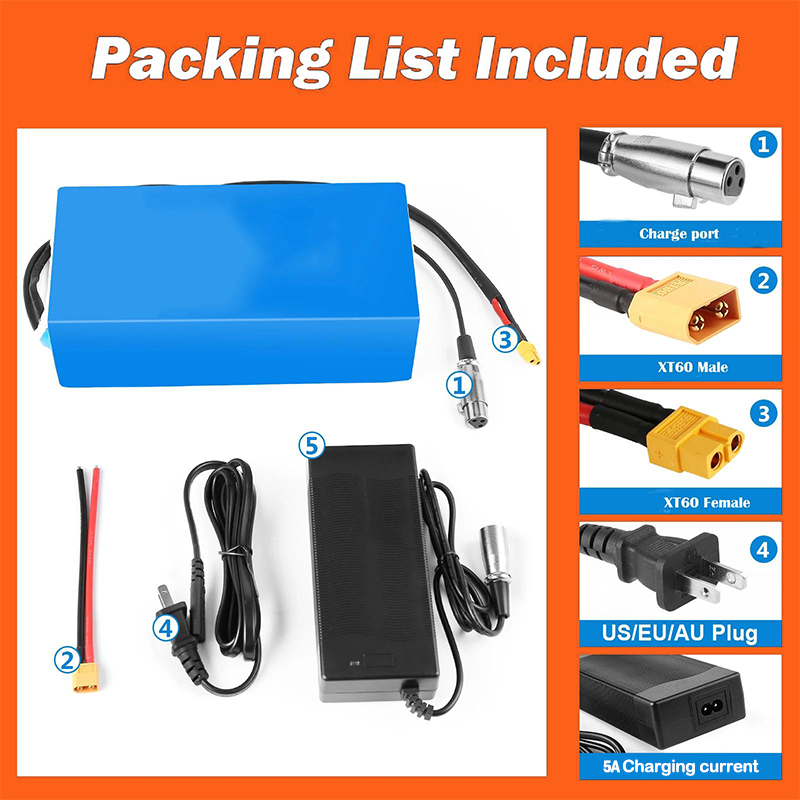 Electric Bicycle Battery 72V 30Ah - 48V 52V電動自転車chamrider 21700バッテリー 60v 72V 20ah