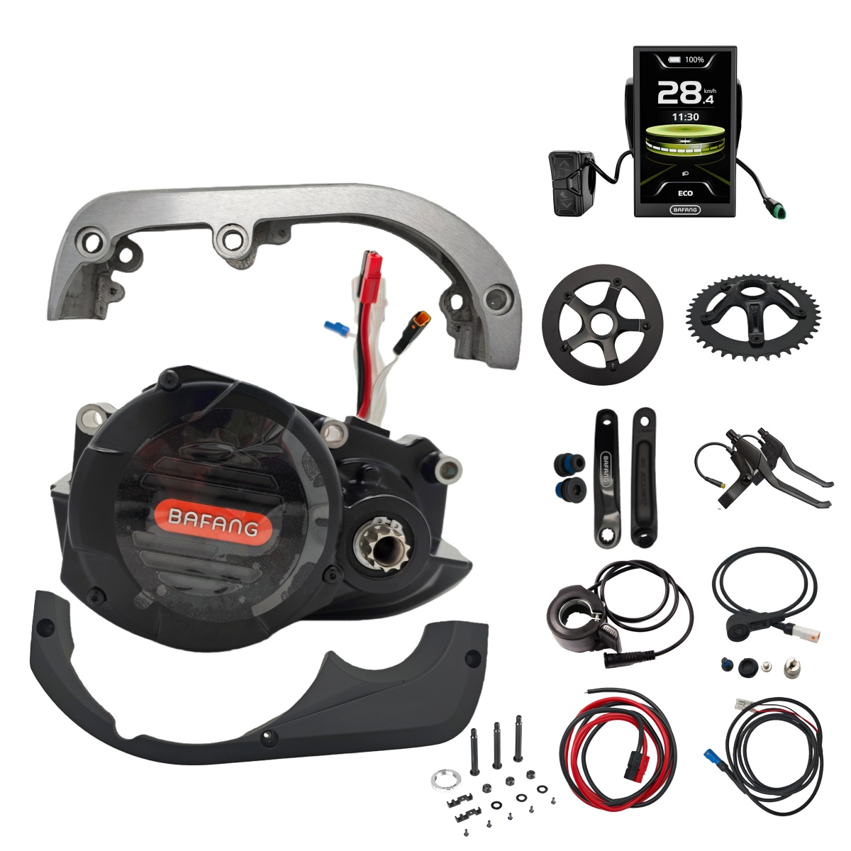 Mid Drive Motor Kit 52V 1000W - Bafang M620 G510 1000Wミッドドライブモーター 48V 52V電動自転車変換キット