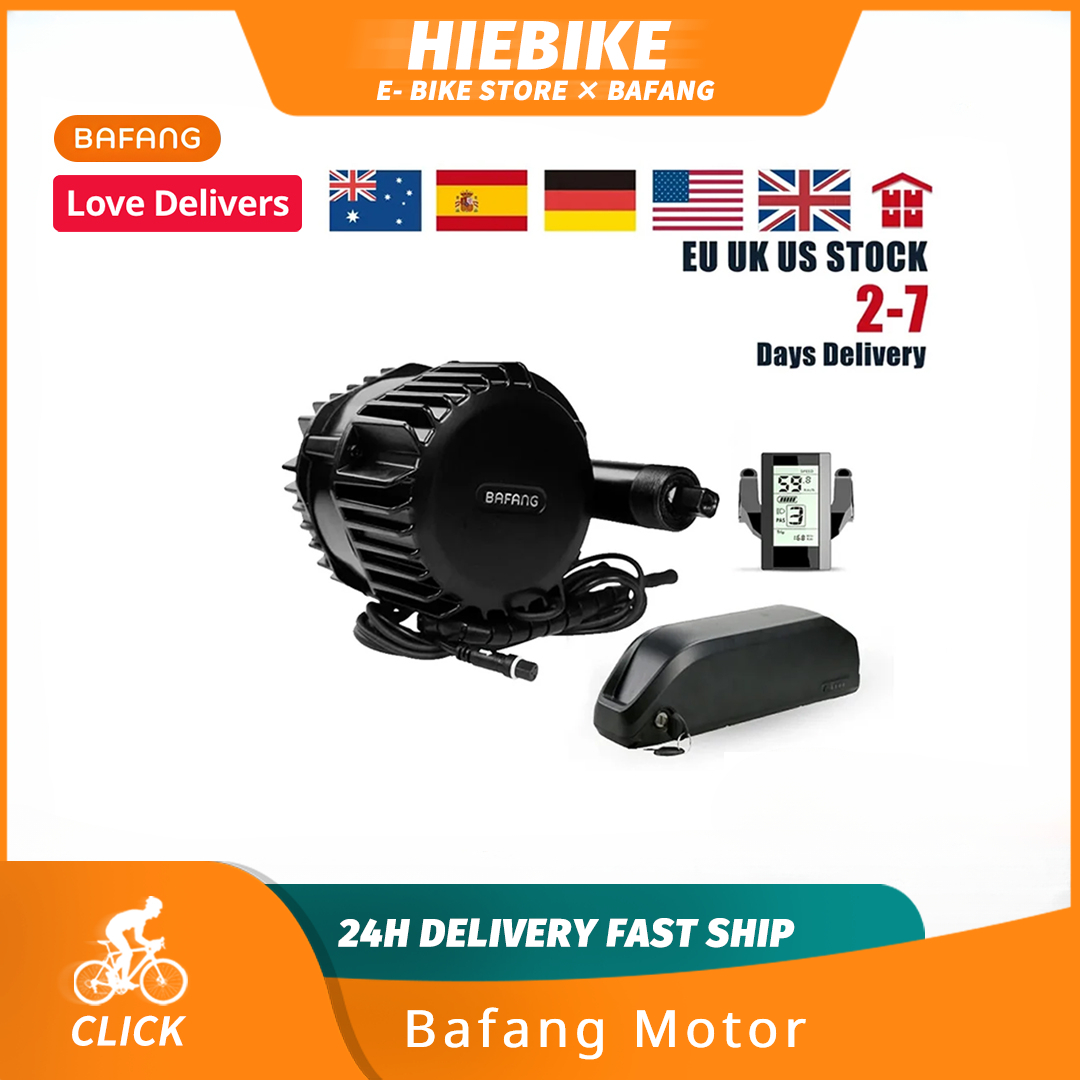 Mid Drive Motor Kit 52V 1000W - Bafang-電動自転車電動キット48V,52V,1000W,センタードライブ,bbs03,リボン03, 52V,16Ah,13Ah,20Ahバッテリー