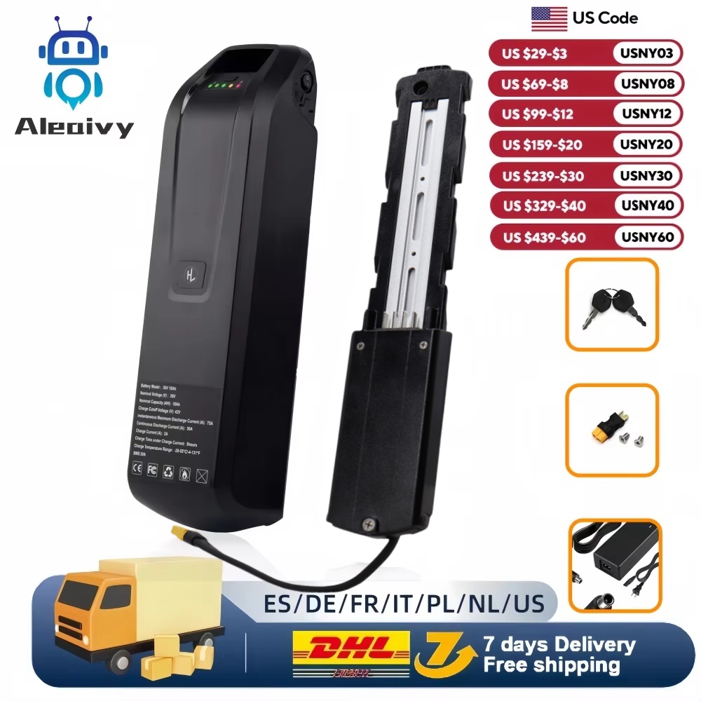 Ebike Battery 48V 20Ah Hailong - 新型ハイロンEBikeバッテリー 36V 48V 10Ah 15Ah 20Ah