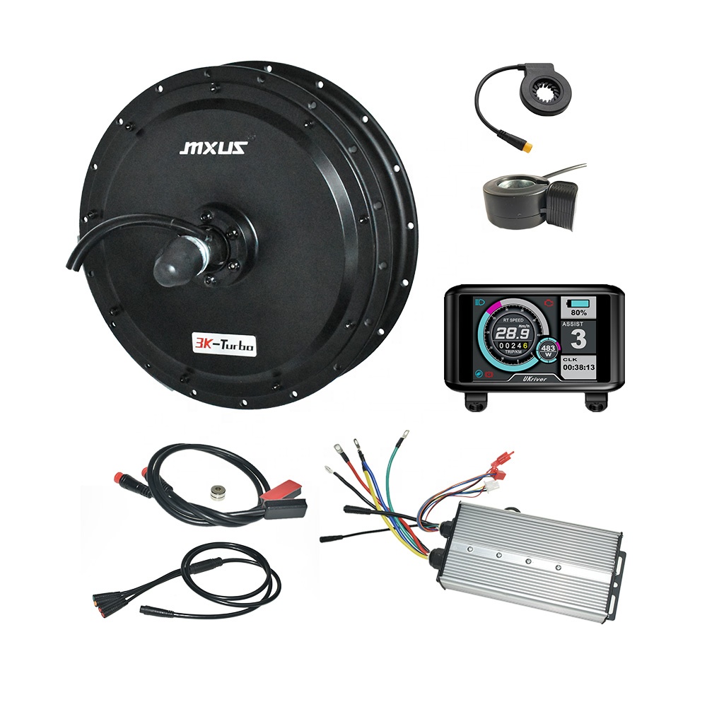Ebike Conversion Kit 72V 3000W - MXUS電動自転車135mmバイク72V 80A 100A 3000w電動自転車ハブモーター変換キット
