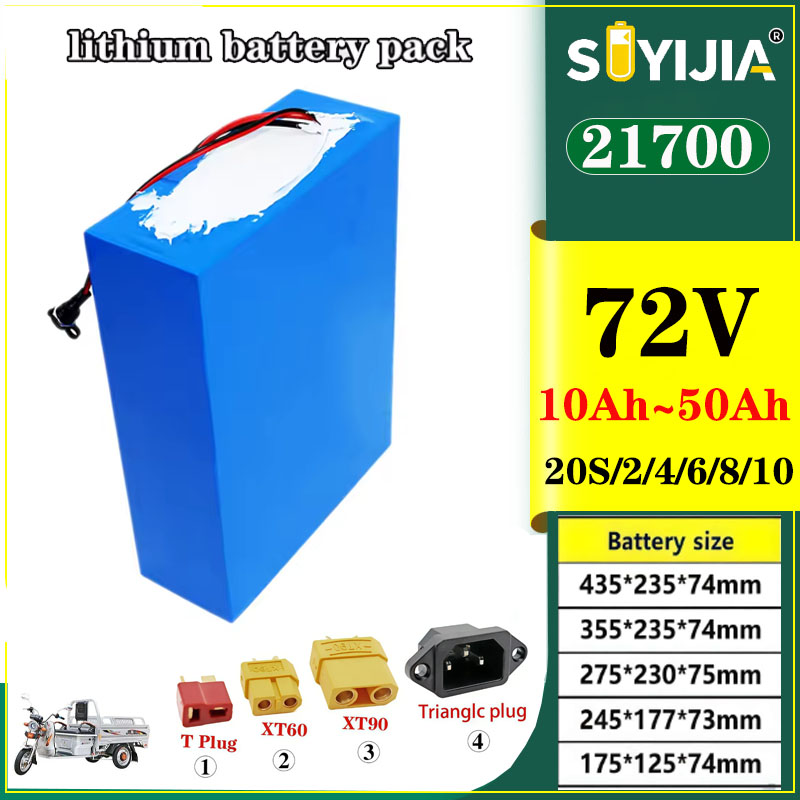 Electric Bicycle Battery 72V 30Ah - リチウムイオンバッテリー 21700 72V 50Ah 40Ah 30Ah