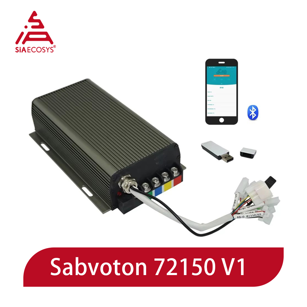 Bldc Controller 72V 150A Sabvoton - Sabvoton SVMC72150 72V 150A正弦波コントローラー Bluetooth BLDC電動バイク用