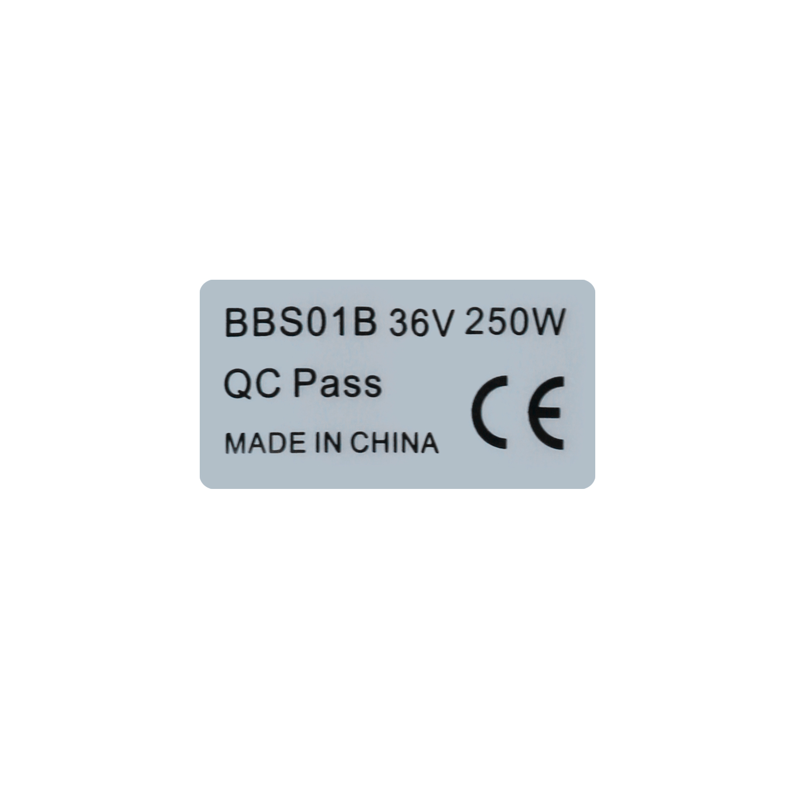 Bafang Bbs02B 48V 750W Mid Drive Kit - 8 個 36V 250W ステッカー 48V