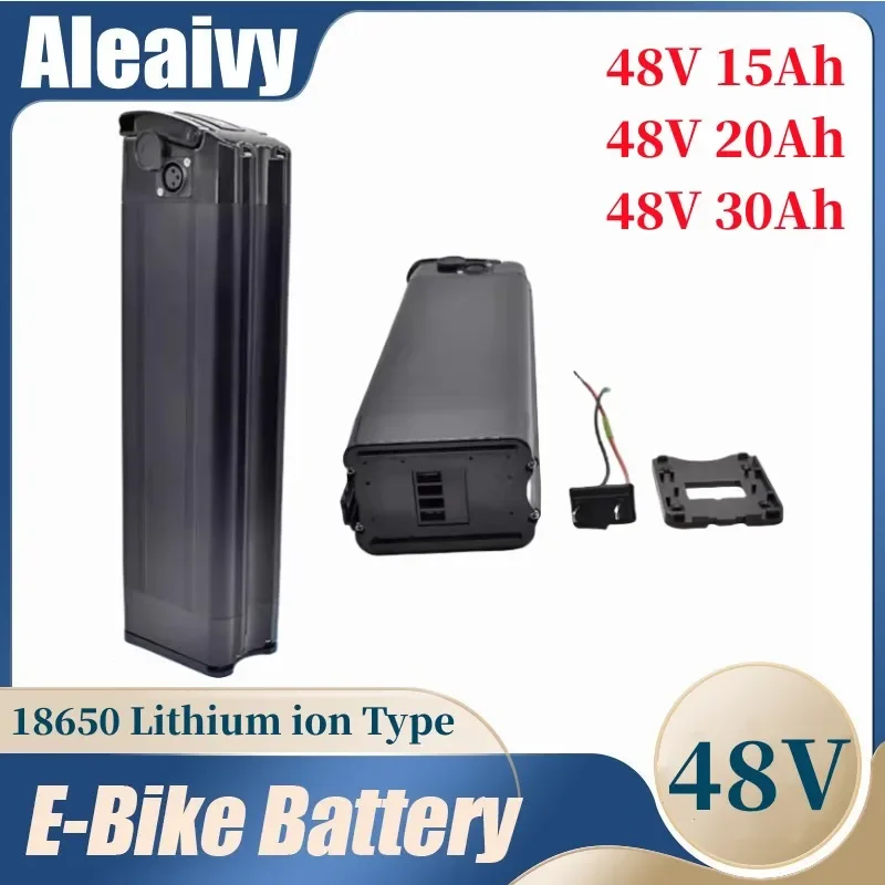 Ebike Battery 48V 20Ah Hailong - 48V 30Ah 18650 充電式リチウムバッテリー BMS 付き