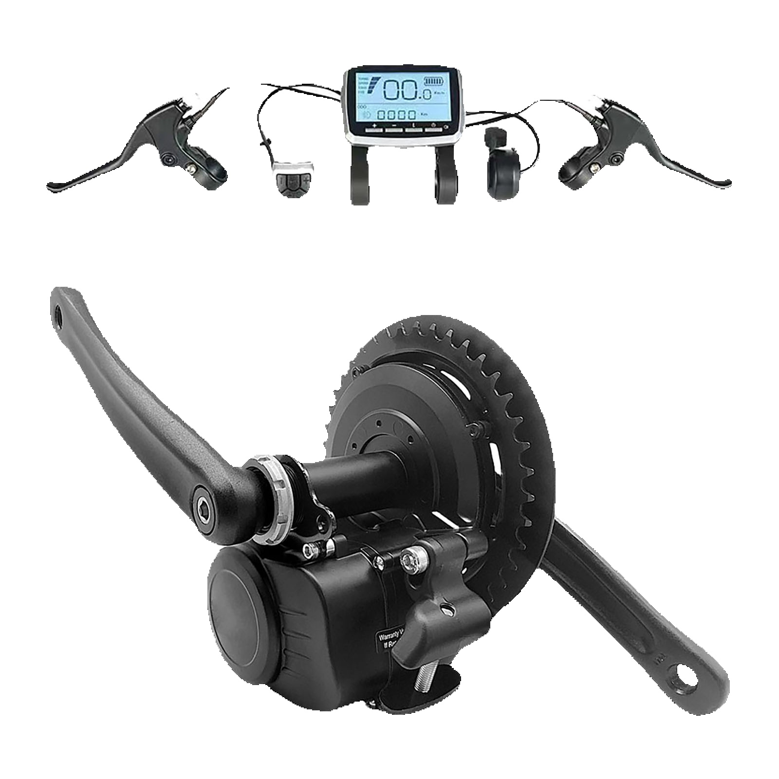 Tongsheng Tsdz2B Mid Drive Motor - 新バージョン Tongsheng 48V 500 ワット電動自転車ミッドドライブモーターキット TSDZ2B