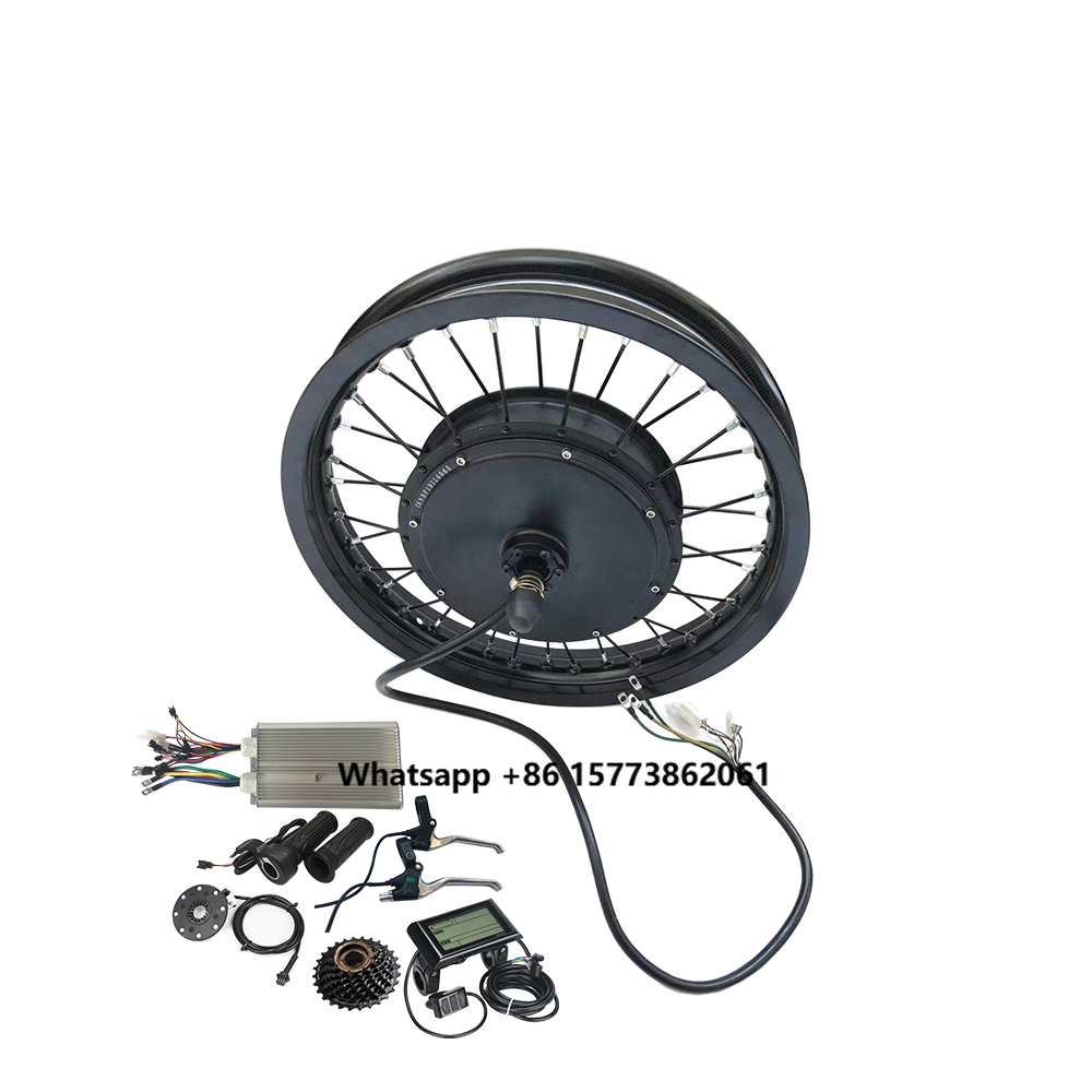 ホットセール電動自転車BLDCモーターパーツキット48V/5 - Ebike Conversion Kit 72V 3000W のレビューと価格
