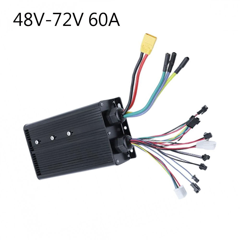 3000W 電動自転車ブラシレスモーターコントローラー 48 - Sine Wave Controller 48V 72V 80A のレビューと価格