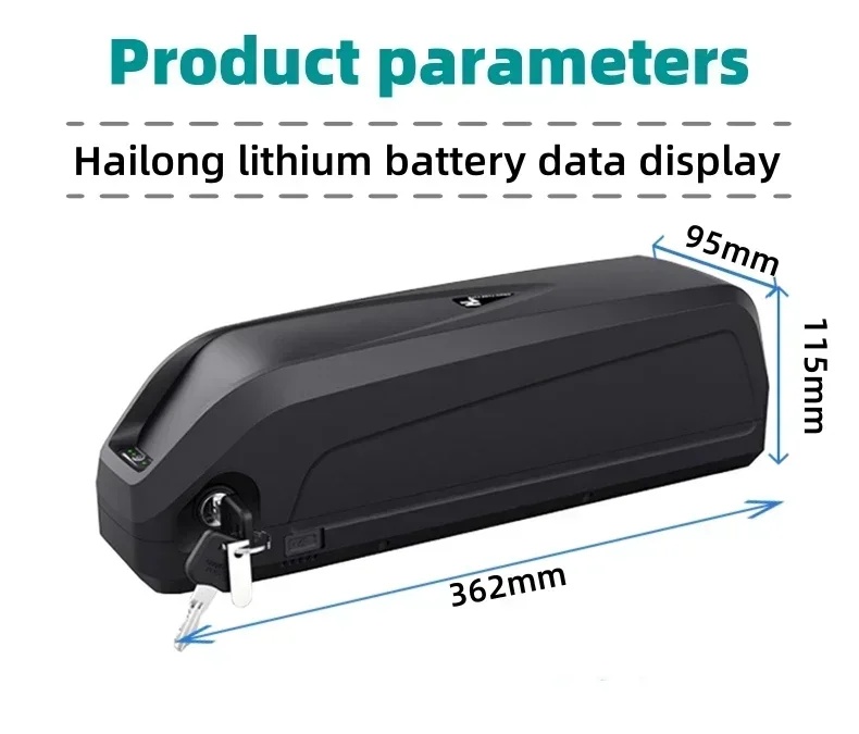 マルチサイズEバイクバッテリーHailongモデル、36V  - Ebike Battery 48V 20Ah Hailong のレビューと価格
