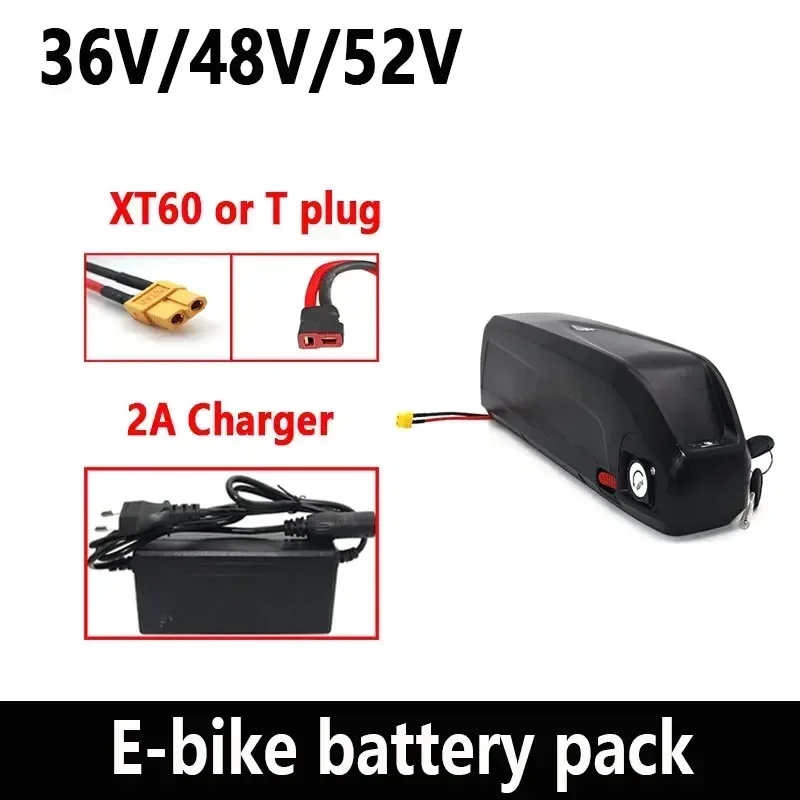 マルチサイズEバイクバッテリーHailongモデル、36V  - Ebike Battery 48V 20Ah Hailong のレビューと価格