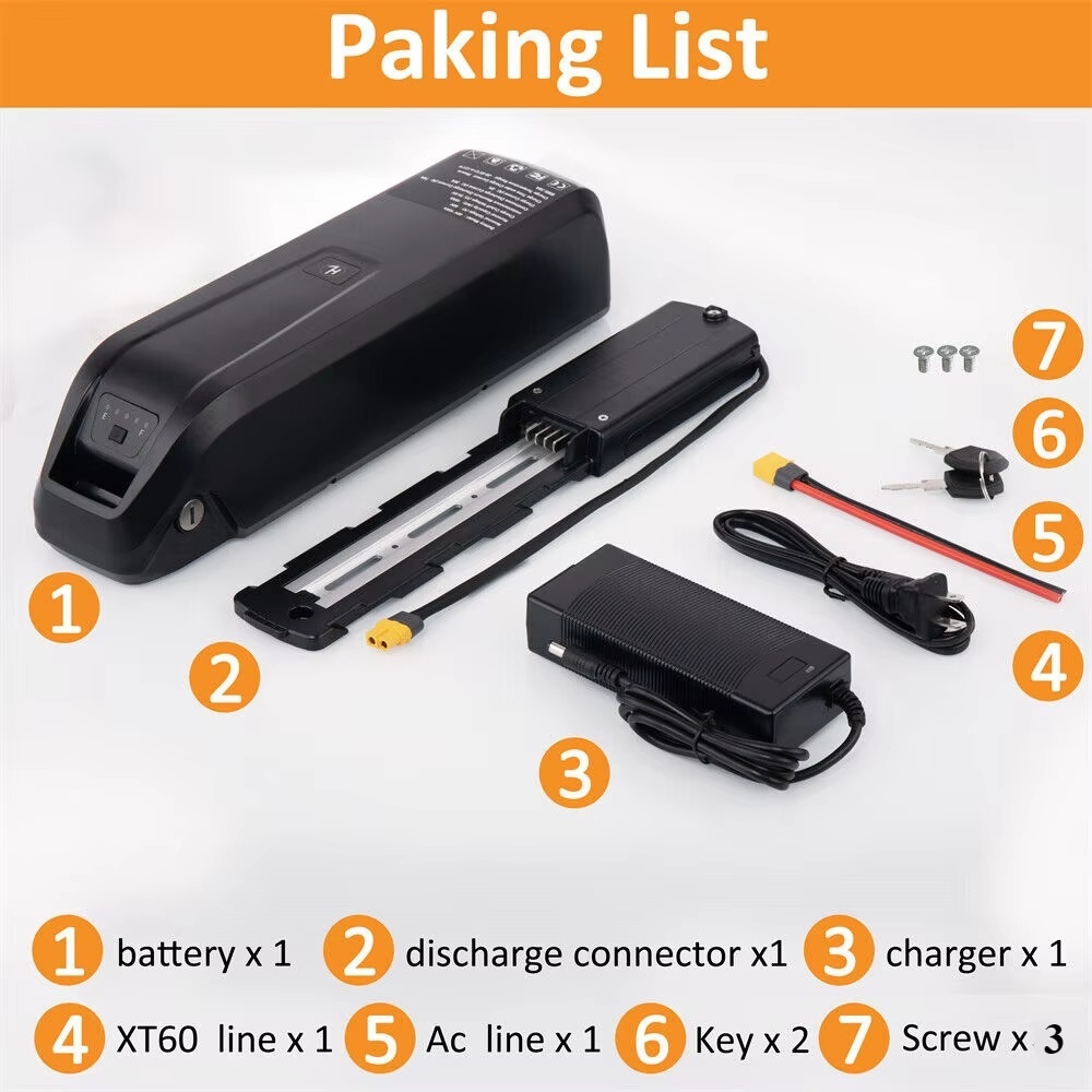 新型ハイロンEBikeバッテリー 36V 48V 10Ah  - Ebike Battery 48V 20Ah Hailong のレビューと価格