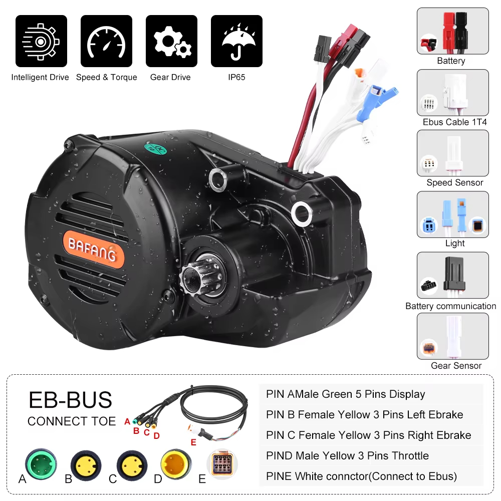 Bafang M620 G510 48V 52V 1000W - Mid Drive Motor Kit 52V 1000W のレビューと価格
