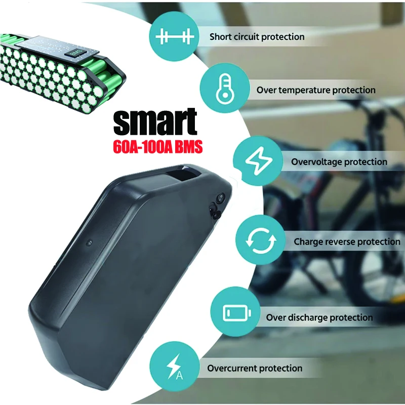 ポリー電動自転車バイクバッテリー ダウンチューブ ハイルン  - Electric Bicycle Battery 72V 30Ah のレビューと価格