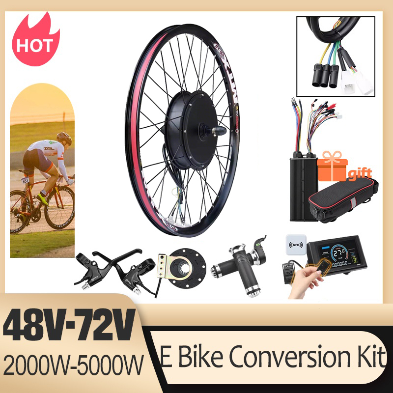 72V 5000W E-バイク変換キット ブラシレスギアレス - 72V 5000W Hub Motor Kit のレビューと価格