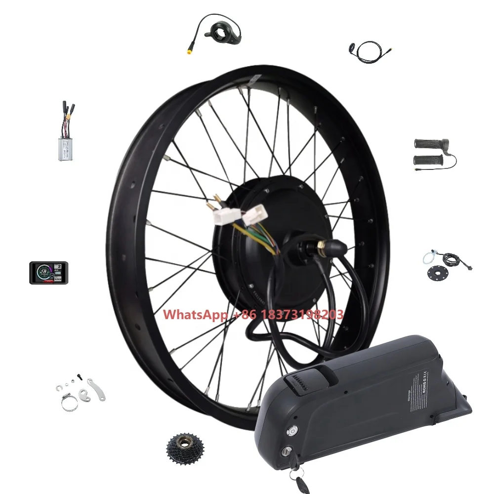 ホットセール中 72Vリチウム電池 3000wブラシレスハブ - Ebike Conversion Kit 72V 3000W のレビューと価格