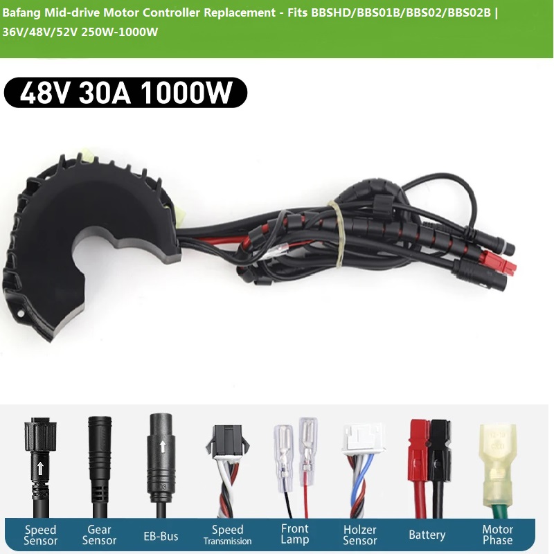 Bafangミッドドライブモーターコントローラー交換用 -  - Mid Drive Motor Kit 52V 1000W のレビューと価格