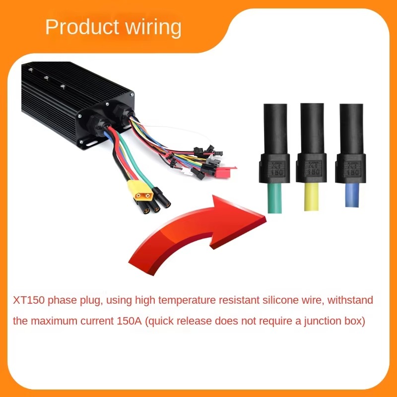 3000W 5000w 電気自動車コントローラーシステム 4 - Sine Wave Controller 48V 72V 80A のレビューと価格