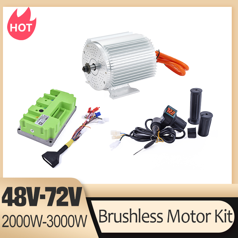 3000W 72V モーター変換キット電動ブラシレスモーター - Ebike Conversion Kit 72V 3000W のレビューと価格