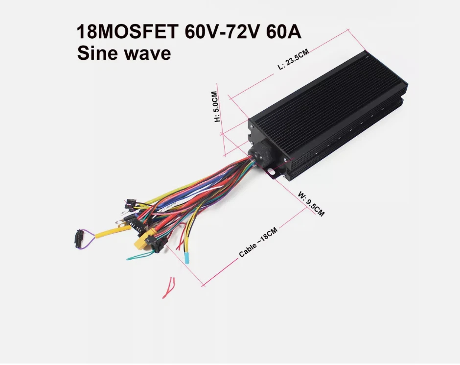 48V~72V MTX39リム、26インチ 27.5インチ  - Ebike Conversion Kit 72V 3000W のレビューと価格