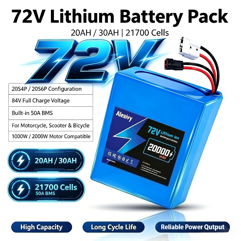 72V バッテリー 20S4P 20AH 20S6P 30A - Electric Bicycle Battery 72V 30Ah のレビューと価格