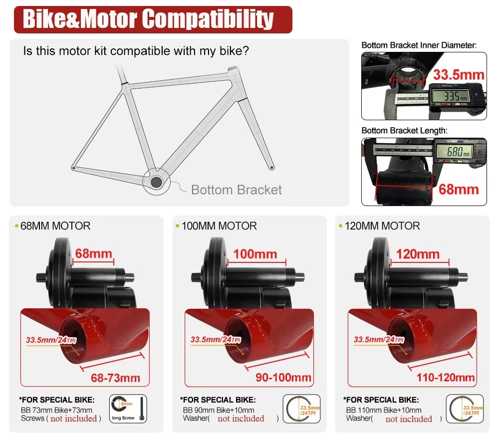 BAFANG 1000W BBSHDミッドドライブモーター  - Mid Drive Motor Kit 52V 1000W のレビューと価格