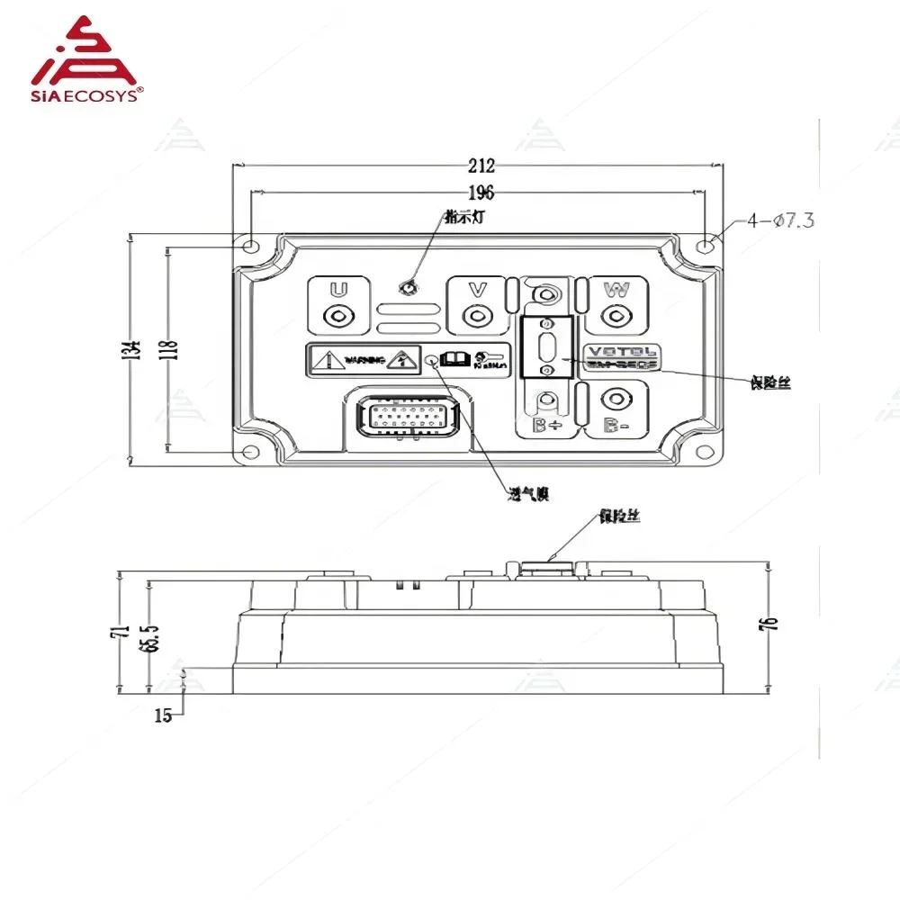 ゴールドセラーVotol EM260SGTP-CAN-96V - Programmable Bldc Motor Controller 96V のレビューと価格